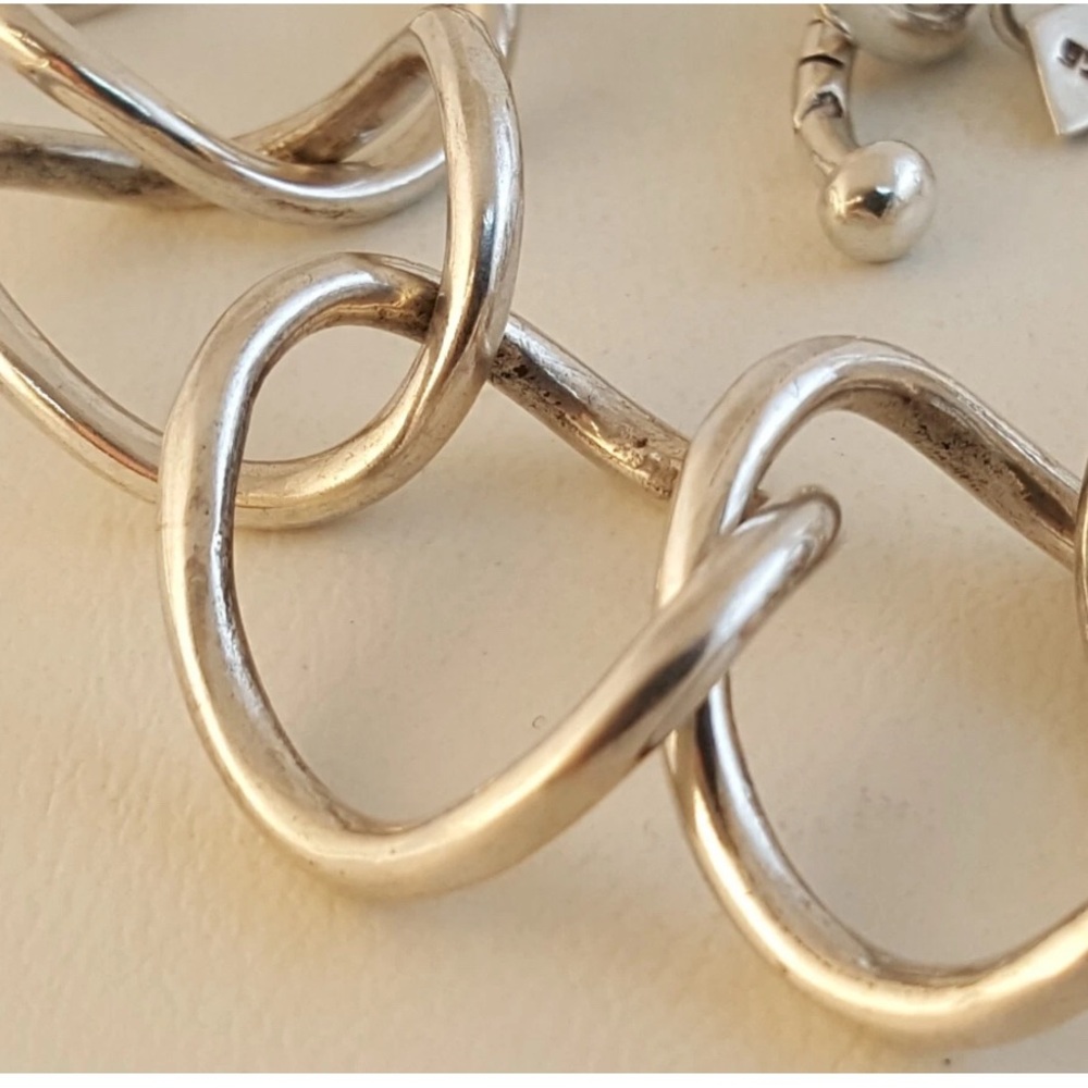 Silpada Silver Chain Bracelet Minimalist Design - Picture 2 of 6